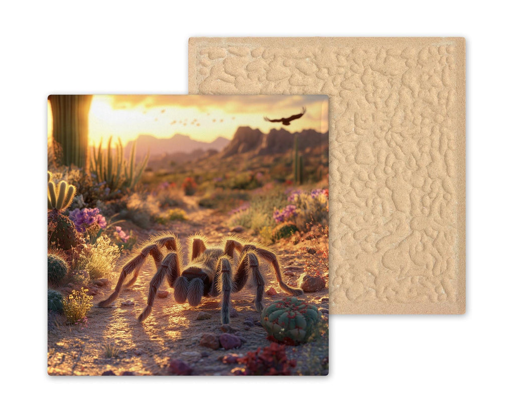 Tarantula Wall Art Ceramic Tile Desert Decor Gift Spider Lover Gift Southwest Arizona Art Nature Tile