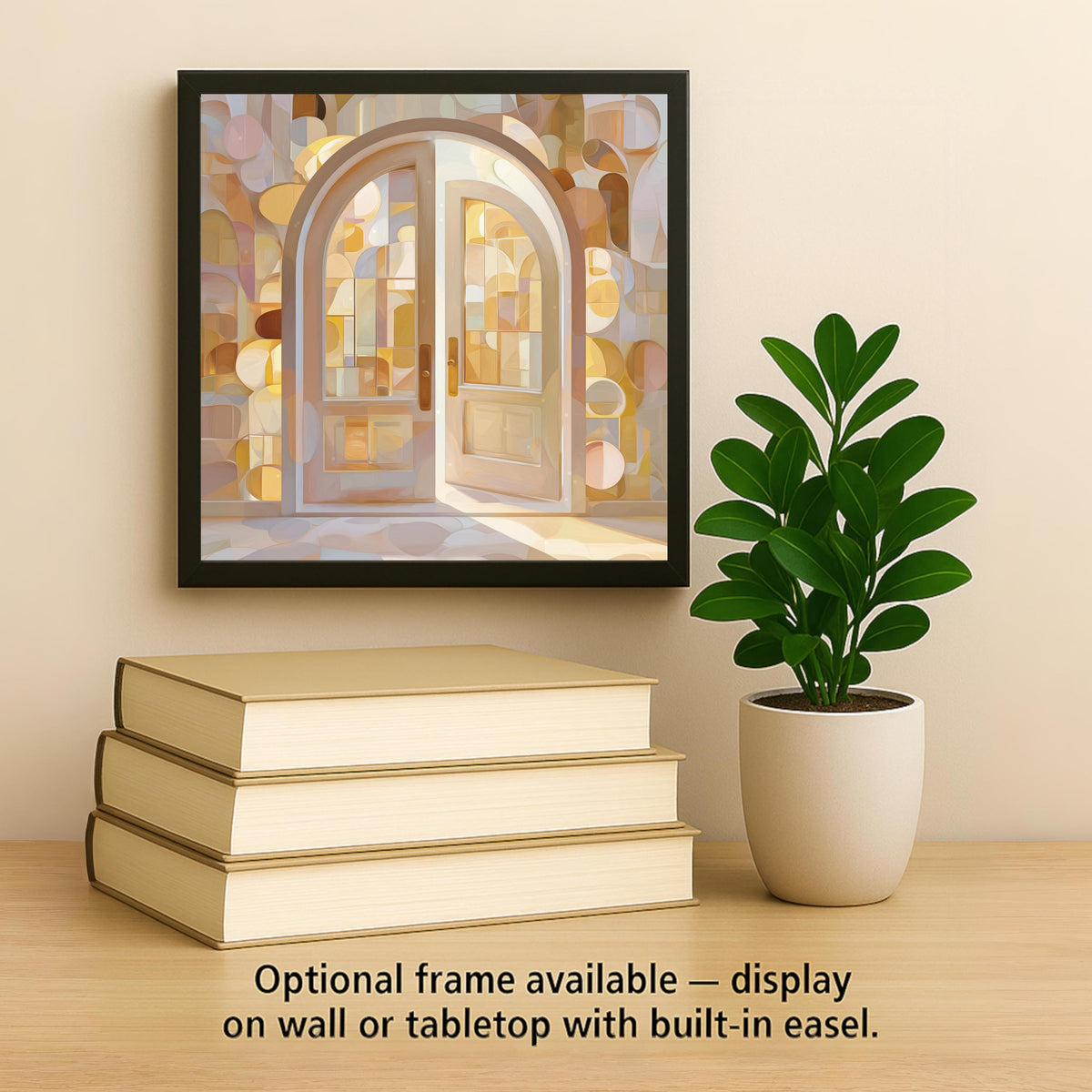 Open Doorway Wall Art Ceramic Tile New Beginnings Gift Spiritual Decor Housewarming Gift Hope Art Tile