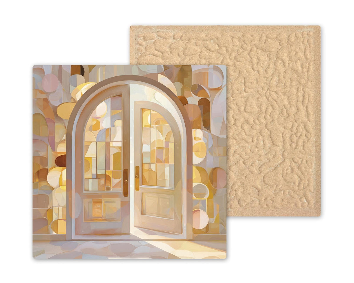 Open Doorway Wall Art Ceramic Tile New Beginnings Gift Spiritual Decor Housewarming Gift Hope Art Tile