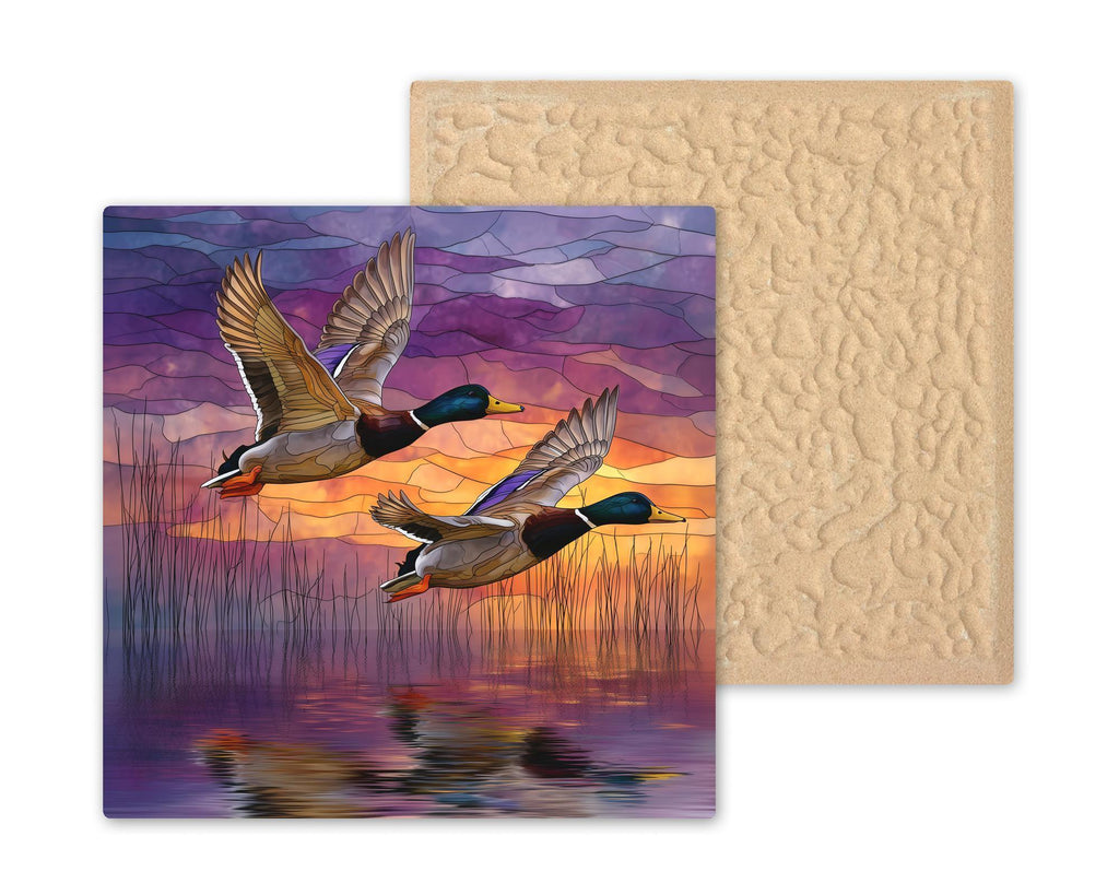 Mallard Duck Wall Art Ceramic Tile Duck Lover Gift Waterfowl Decor Wildlife Bird Tile