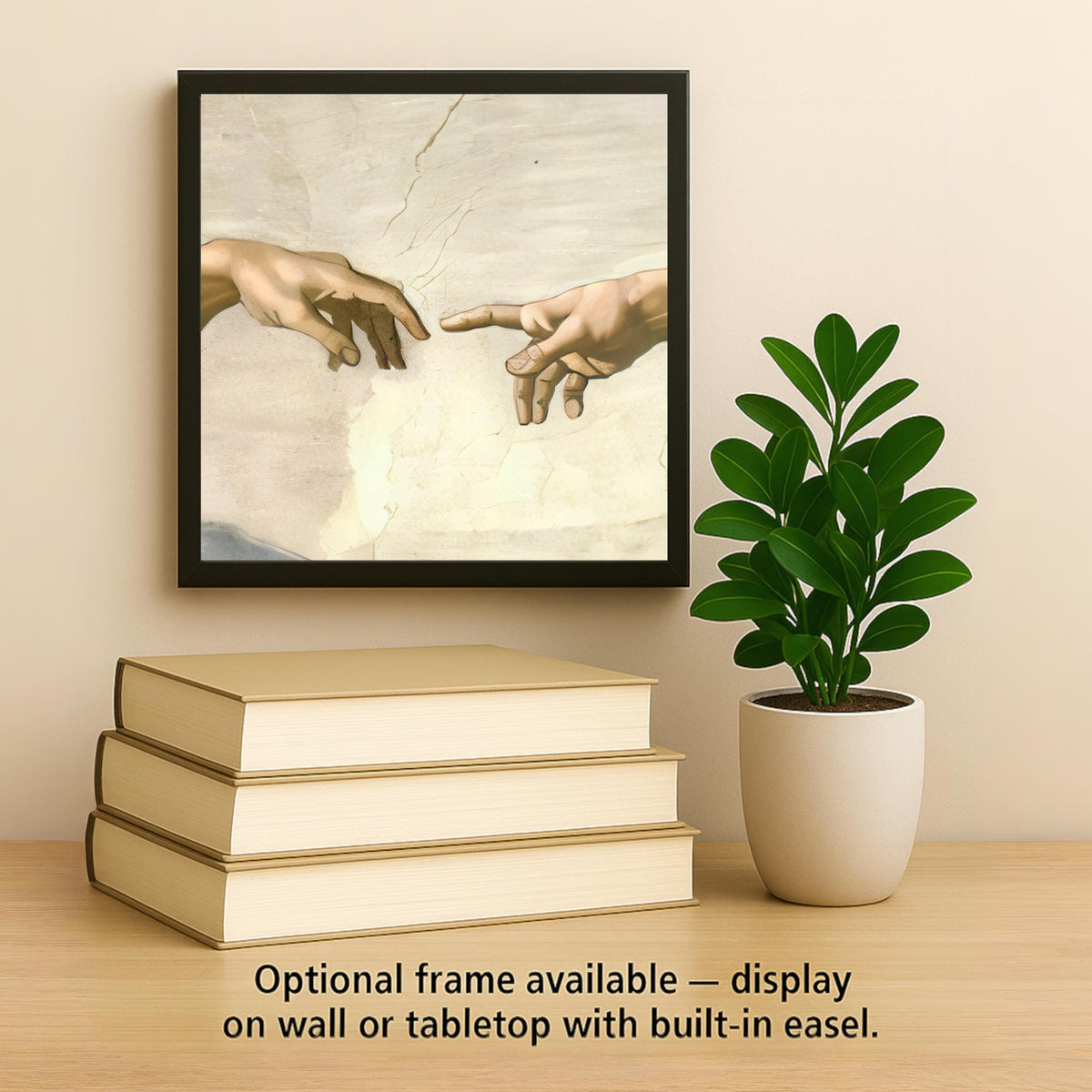 Creation of Adam Christian Wall Art - Home Decor Gift