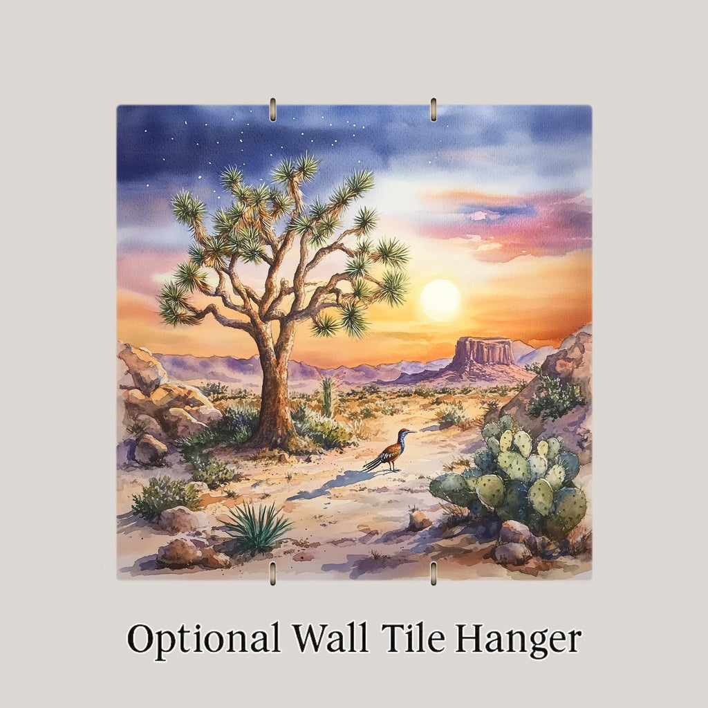 Joshua Tree Wall Art Ceramic Tile California Decor National Park Art Desert Lover Gift Boho Decor