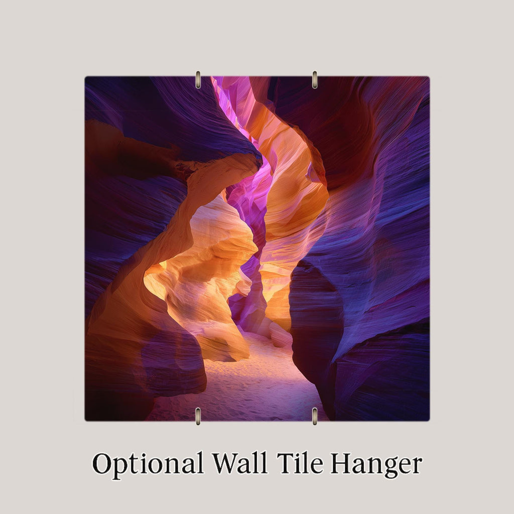Antelope Canyon Wall Art Ceramic Tile Arizona Gift Southwest Decor Slot Canyon Nature Place Identity