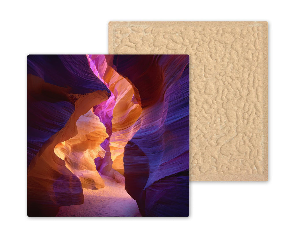 Antelope Canyon Wall Art Ceramic Tile Arizona Gift Southwest Decor Slot Canyon Nature Place Identity