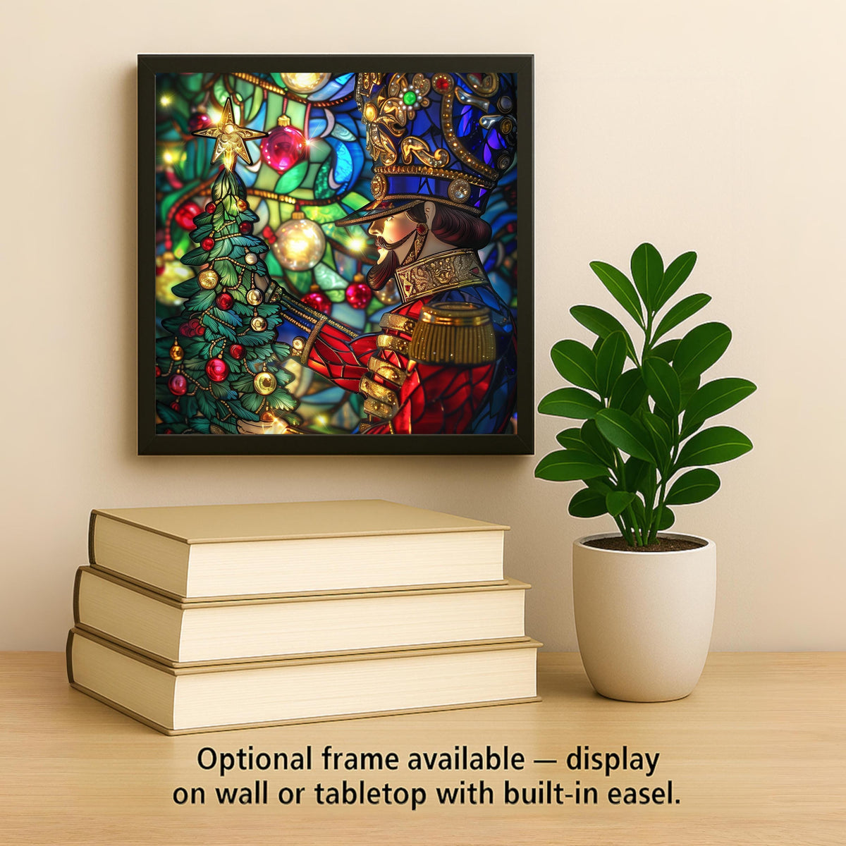 Nutcracker Soldier Wall Art Ceramic Tile Christmas Gift Holiday Decor Nutcracker Art Ballet Gift Tile