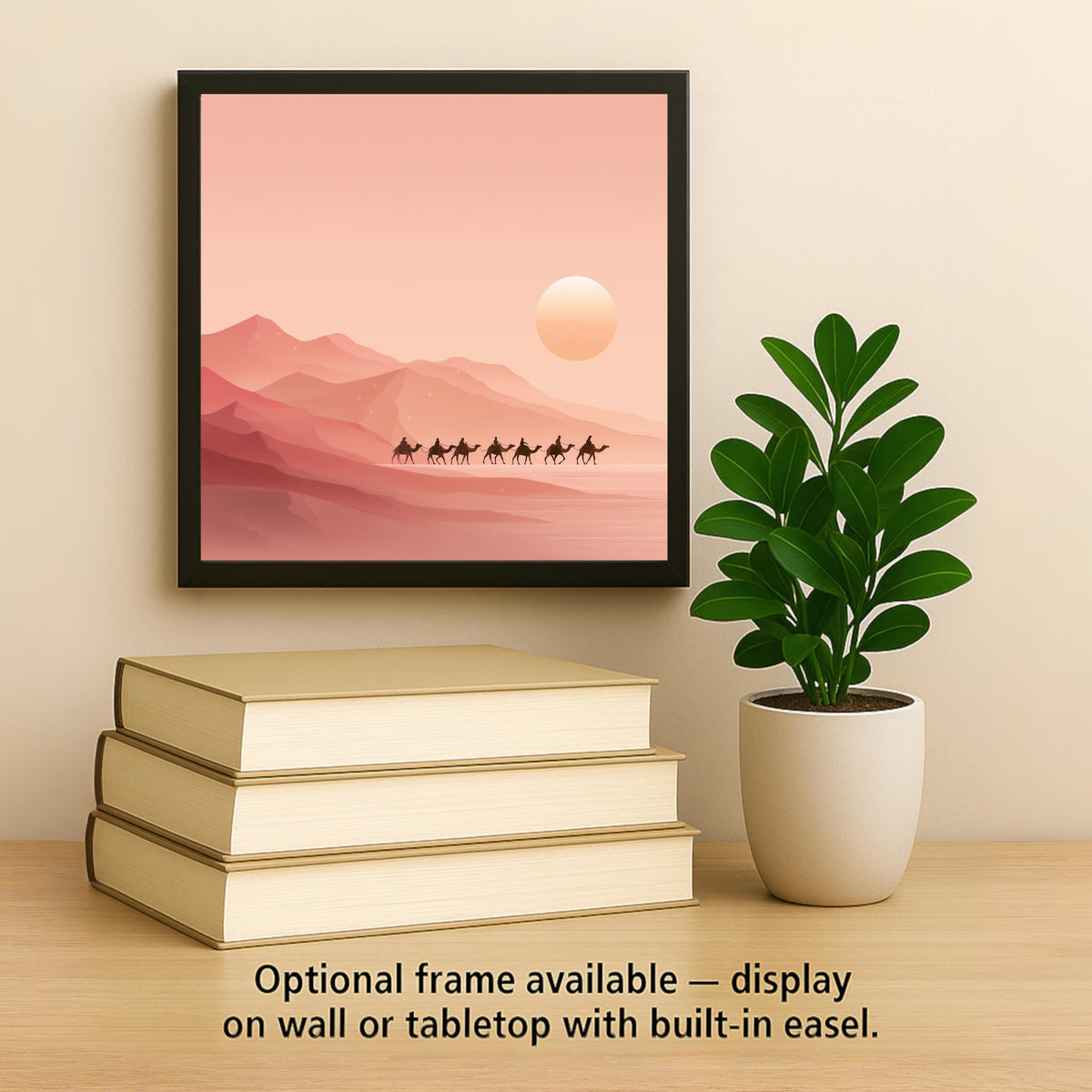 Camel Wall Art Ceramic Tile Desert Decor Boho Home Gift Camel Lover Gift Southwest Animal Nature Tile