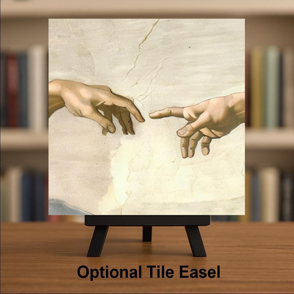Creation of Adam Christian Wall Art - Home Decor Gift