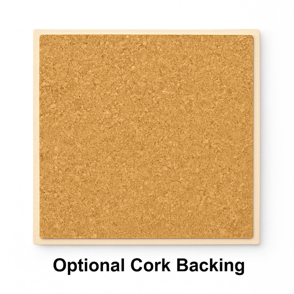 Black optional tile easel stand for displaying ceramic art tiles or decorative wall art.