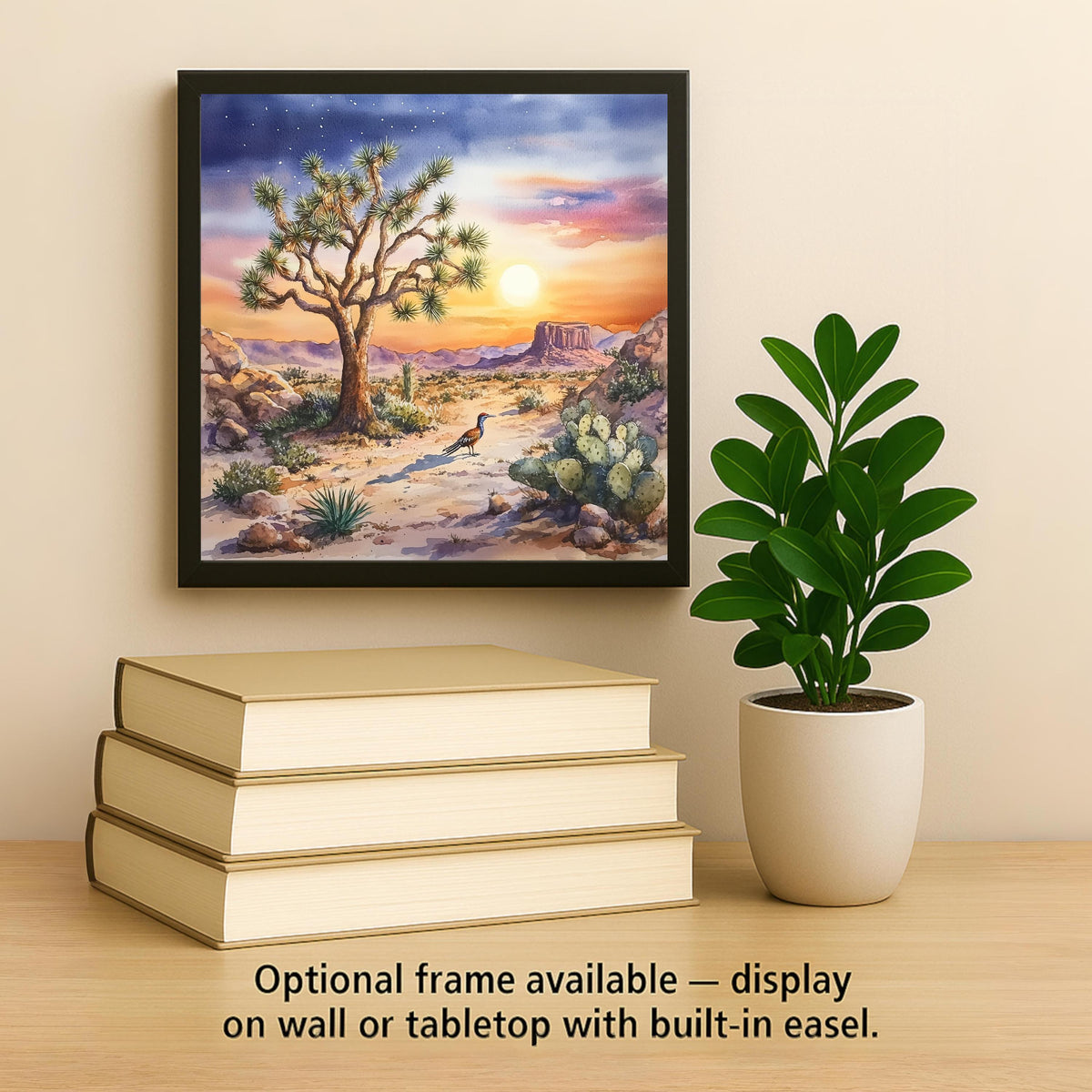 Joshua Tree Wall Art Ceramic Tile California Decor National Park Art Desert Lover Gift Boho Decor