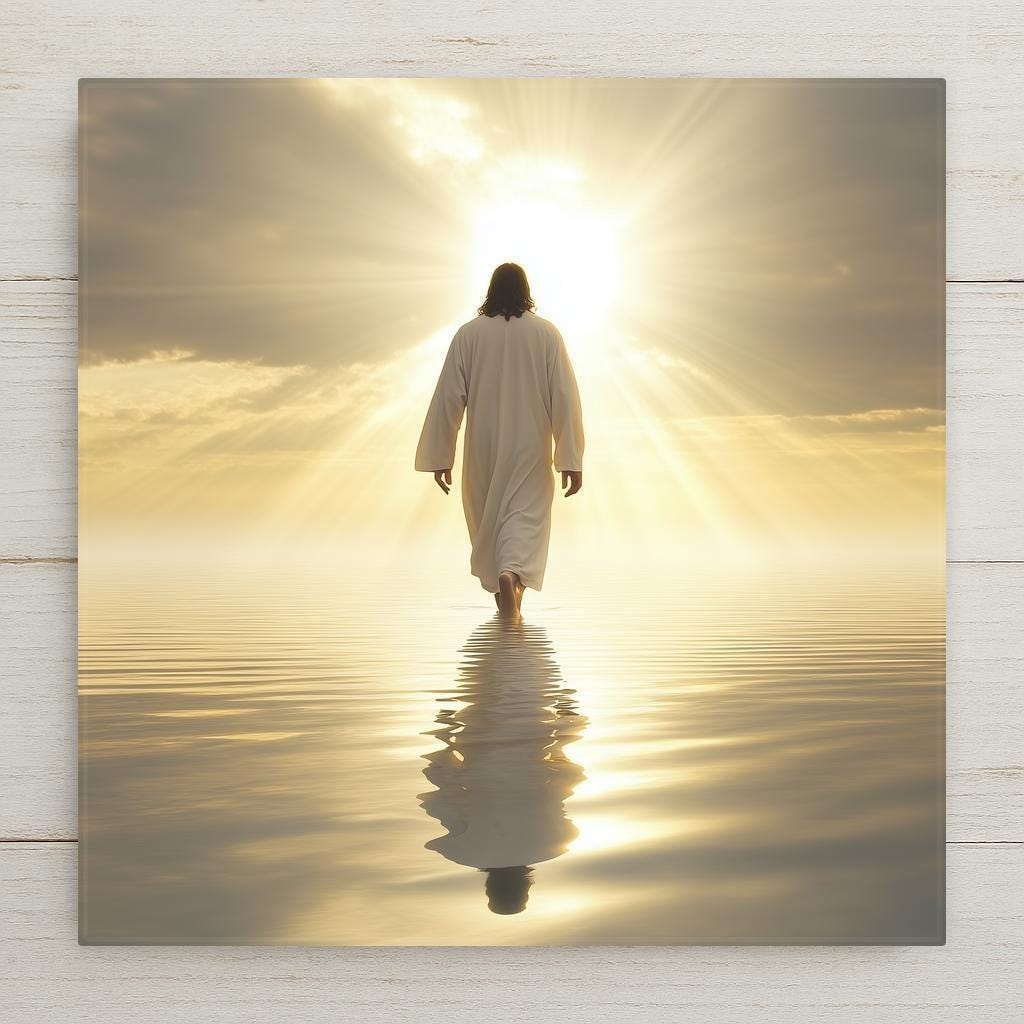Celebrate faith and inspiration with our Jesus Walking on Water Ceramic Tile Art. Perfect for Christian decor, gifts, or devotional spaces. Featuring luminous tones and a powerful message of hope, this artwork is ideal for Easter, baptisms, and special occasions.