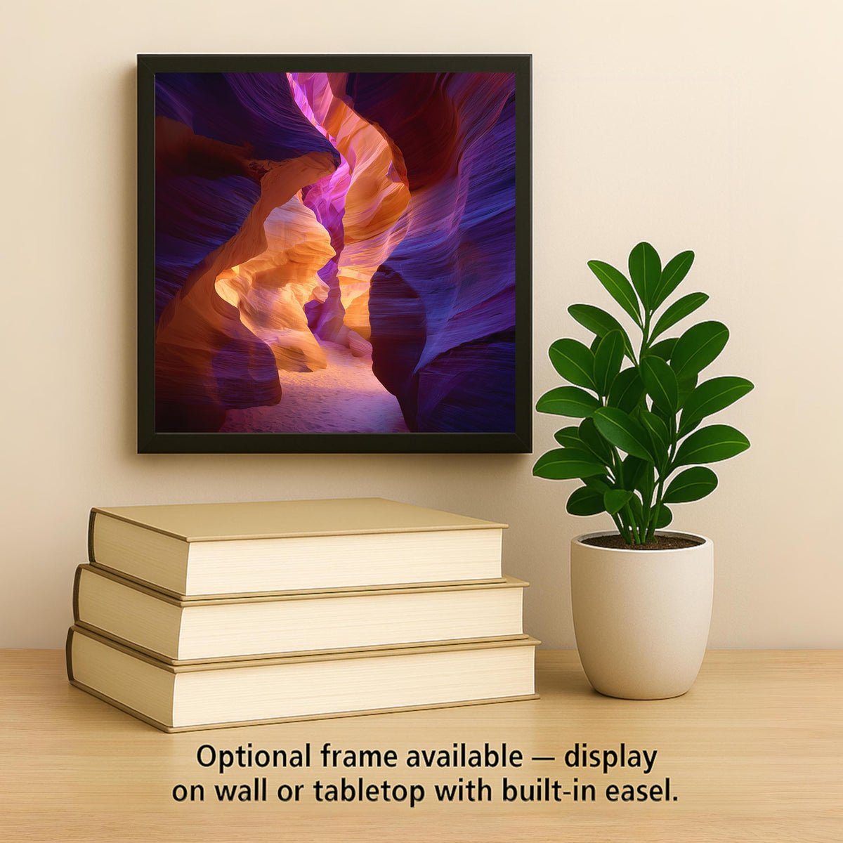 Antelope Canyon Wall Art Ceramic Tile Arizona Gift Southwest Decor Slot Canyon Nature Place Identity