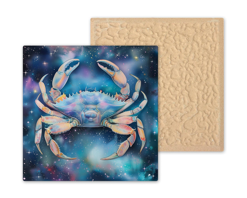 Cancer Zodiac Wall Art Ceramic Tile Cancer Birthday Gift Astrology Decor Zodiac Lover Gift Cancer Star Sign Tile