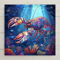 Celebrate marine life with our Lobster Ceramic Tile Art. Featuring a vibrant lobster against an ocean reef backdrop, this colorful tile is perfect for coastal decor, kitchens, bathrooms, or patios. Crafted with durable ceramic, it’s easy to clean and adds a lively nautical charm to any space. A perfect gift for ocean lovers!