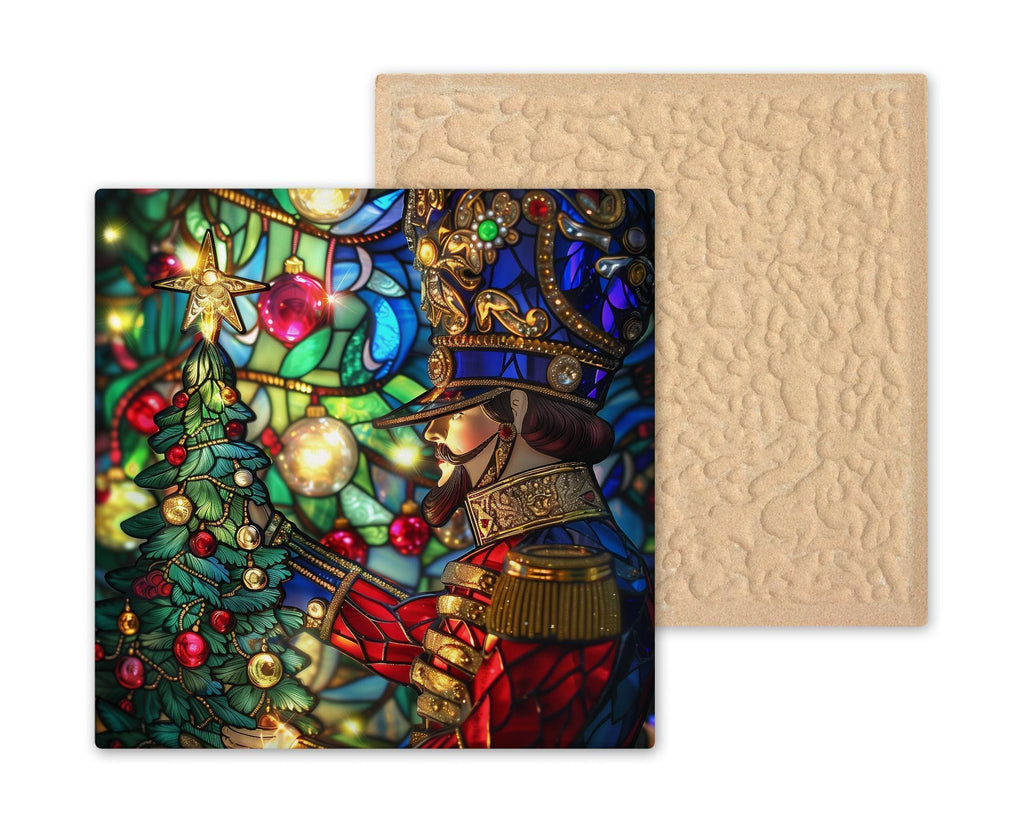 Nutcracker Soldier Wall Art Ceramic Tile Christmas Gift Holiday Decor Nutcracker Art Ballet Gift Tile