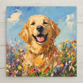 Golden Retriever Wall Art Ceramic Tile Dog Lover Gift Retriever Decor Dog Memorial Gift Pet Loss Tile