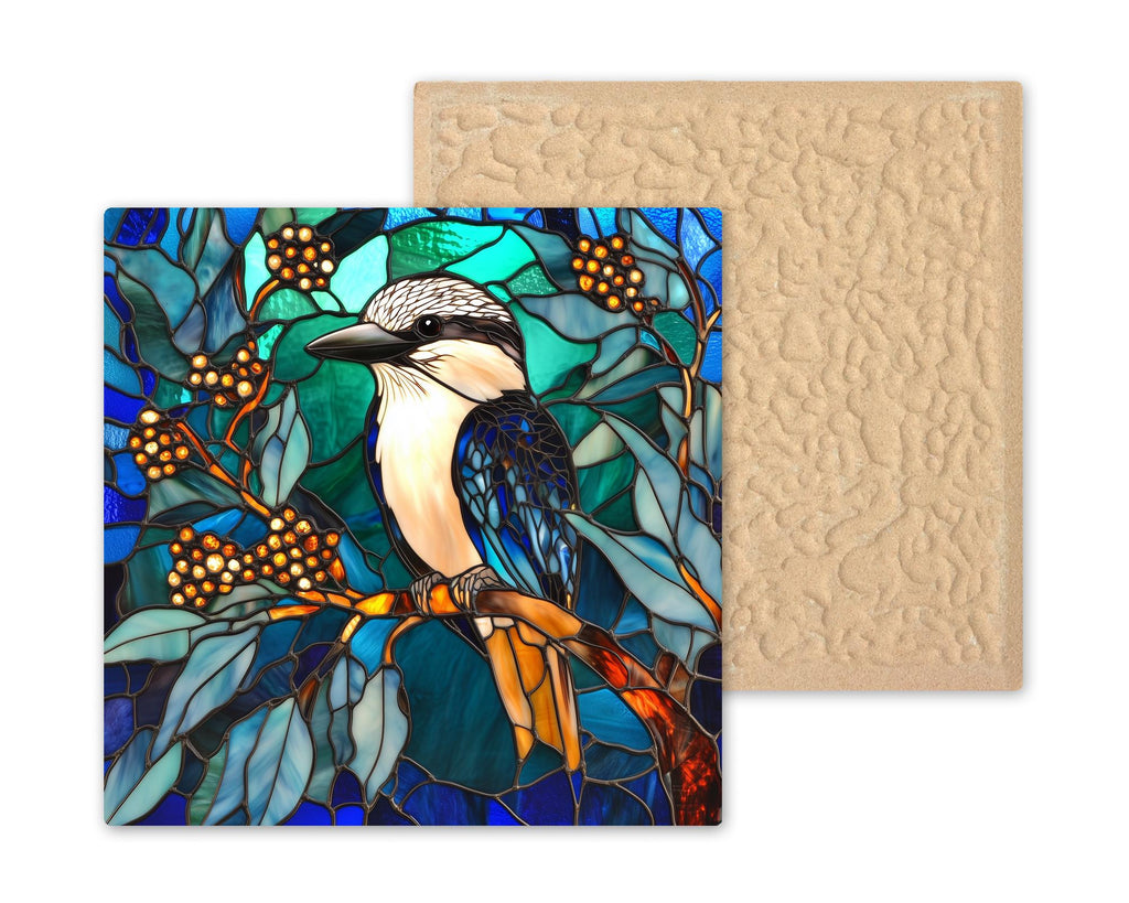 Kookaburra Wall Art Ceramic Tile Australia Gift Bird Lover Decor Australian Bird Art Wildlife Gift Nature Tile