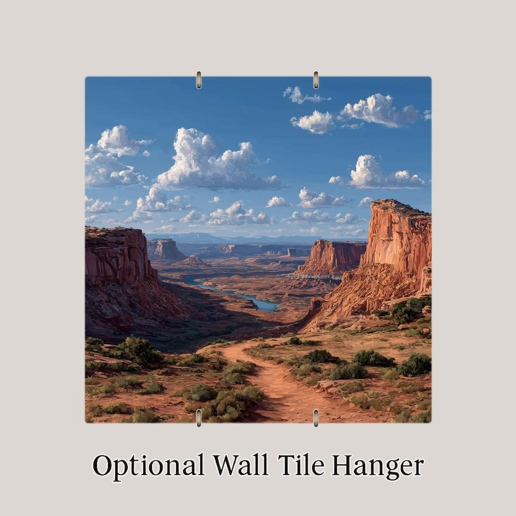Canyonlands National Park Wall Art Ceramic Tile Utah Gift Island in the Sky Decor Mesa Arch Nature Art Place Identity Gift