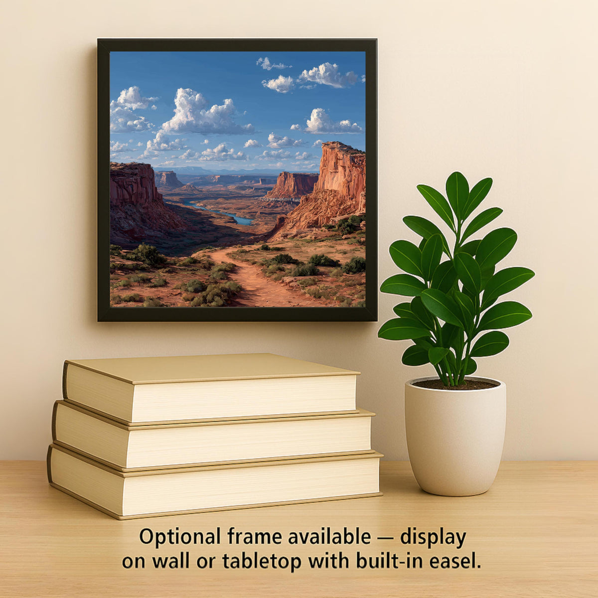 Canyonlands National Park Wall Art Ceramic Tile Utah Gift Island in the Sky Decor Mesa Arch Nature Art Place Identity Gift